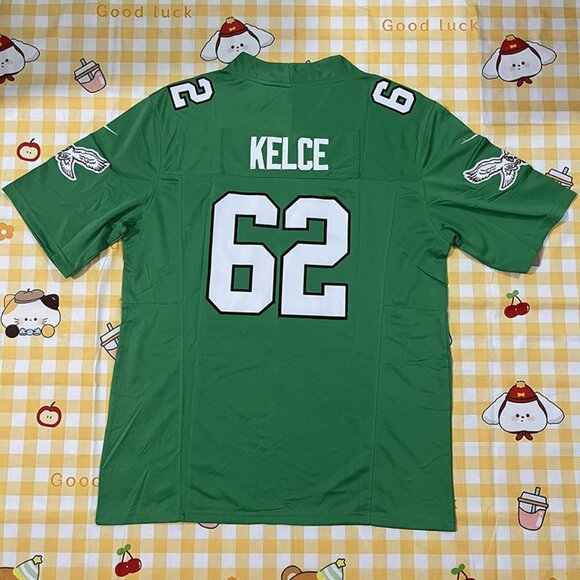 NFL Other - Jason Kelce Kelly Green Philadelphia EaglesGreen Jersey No.62 NFL
